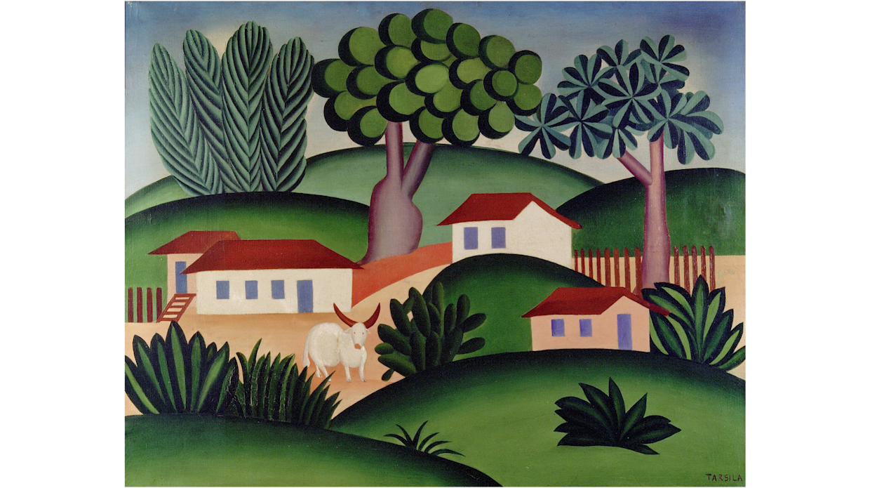 Imagem da obra “Paisagem com Touro 1”.
