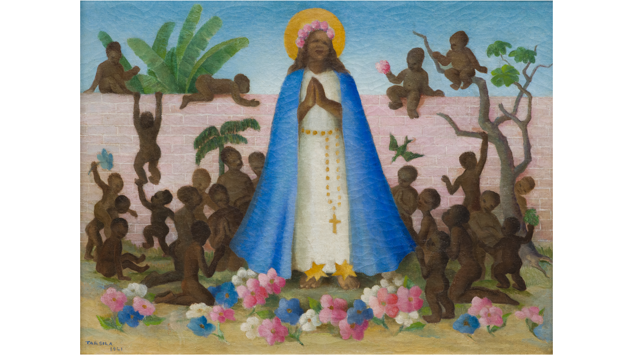 Imagem da obra “Santa Irapitinga do Segredo”. 
